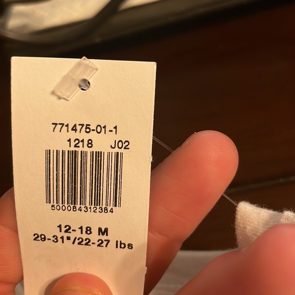 Three girls Old Navy 12-18 mos long sleeve shirts - Picture 6 of 7